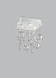 Bolero Rectangular Ceiling Crystal 40/70