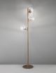 GLOBAL Floor lamp with acrylic spheres BL