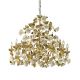 Marie Antoinette 10 light chandelier - White