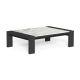 ARGO ALU COFFEE TABLE 113X80