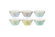 LIZZARD SUNRISE SET 6 PCS. FRUIT BOWL 