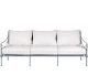 Tree-seater aluminum garden sofa - BLUE