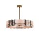 Kate Pink Chandelier - 6 Lights