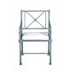 Aluminum garden armchair - BLUE