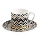 SET 6 PCS. TEA CUP & SAUCER - 0,2 ZZG