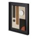 TABOU DECORATIVE WALL SCULPTURE WITH BLACK FRAME #6