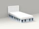 MATHY STABLE BED 2 SIDES BLUE