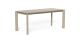 MILO EXTENDING ALU DINING TABLE 120/180X80