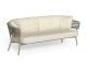 MOON ALU TWO SEATER SOFA