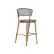 MOON TEAK BARSTOOL