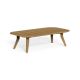 MOON TEAK COFFEE TABLE 110X60