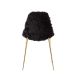 MAMMAMIA BLACK FUR CHAIR