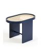 Piani side table steel blue