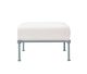 Aluminum garden footstool - BLUE