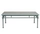 Rectangular aluminum coffee table - BLUE