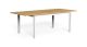 TIMBER EXTENDING DINING TABLE 156/214/90