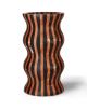 Versilia Red & Black vase