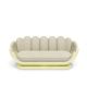 LOTUS SOFA YELLOW VELVET