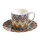 SET 6 PCS. TEA CUP & SAUCER - 0,2 L ZZJ148