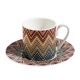 SET 6 PCS. TEA CUP & SAUCER - 0,2 L ZZJ156