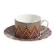 SET 6 PCS. COFFEE CUP & SAUCER - 0,1 ZZJ156